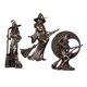 thumbnail image 3 of Figuritas De Bruja Escultura De Bruja Decoración De Estatua De Oficina 3 Piezas, 3 of 5