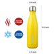 thumbnail image 2 of Botella de agua BJPKPK de acero inoxidable aislada 500 mL color mostaza, 2 of 5