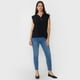 thumbnail image 4 of Blusa Mujer Sin Mangas Botones Color Negro Corona, 4 of 5