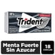 thumbnail image 1 of Chicle Trident Sin Azúcar Sabor Extra Fuerte, 30,6 g, 1 of 1