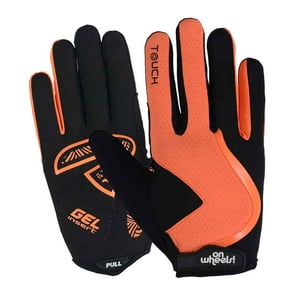 Onwheels - Guante Largo Touch Naranjo/Negro Talla S