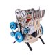 thumbnail image 1 of Modelo de motor TECHING de 4 cilindros 15 cm 4,7 kg, 1 of 9