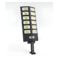 Eoland - Pack X5 Foco Led Exterior Foco Sensor Movimiento 400W Negro Blanco Frío