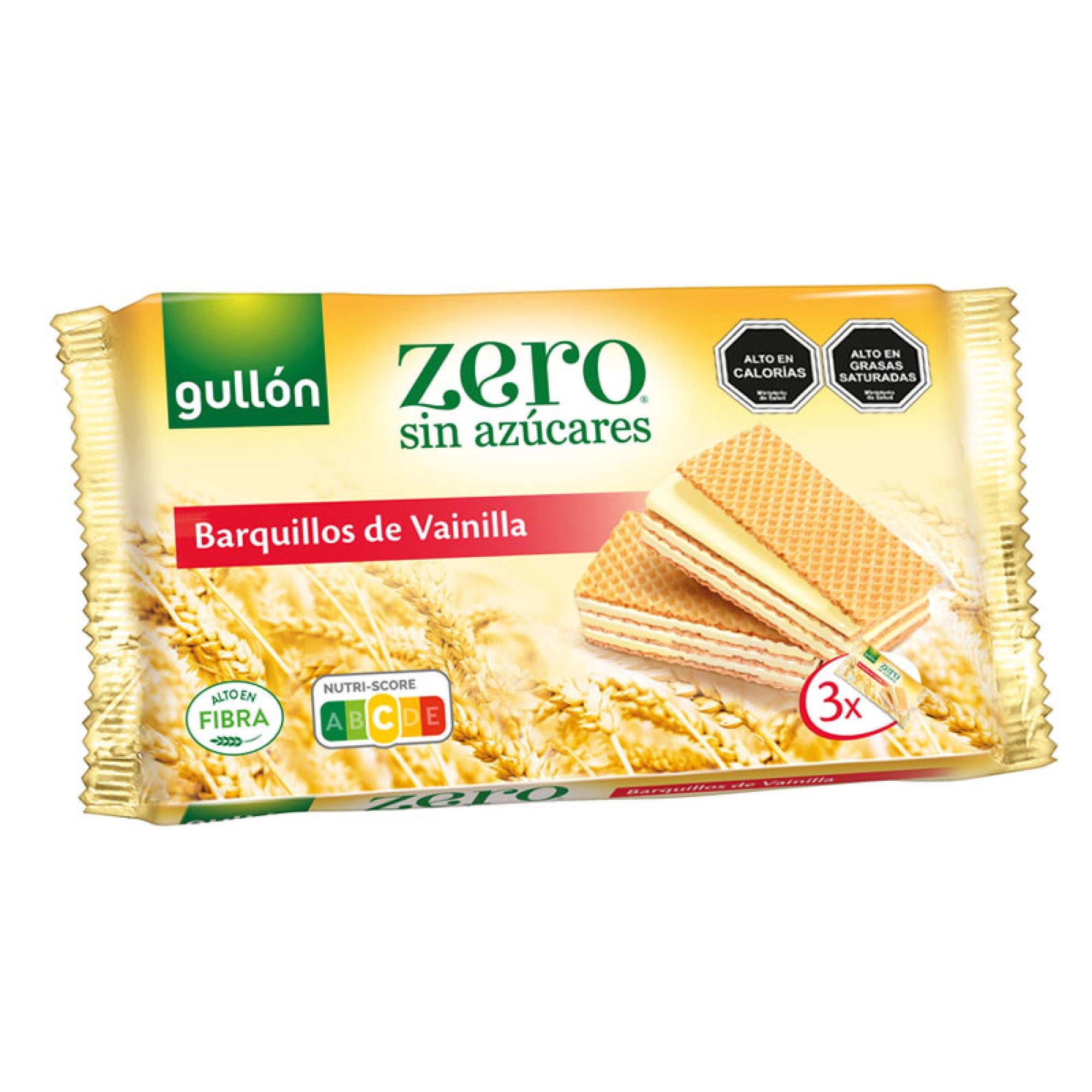 Oblea Vainilla Sin Azúcar 180 g Gullon