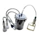 thumbnail image 3 of Máquina de ordeño de vacas de 2L, juego de dispositivos manuales, cubo de acero inoxidable, suministros de ordeño, ordeñador de doble cabezal, ordeñad, 3 of 4