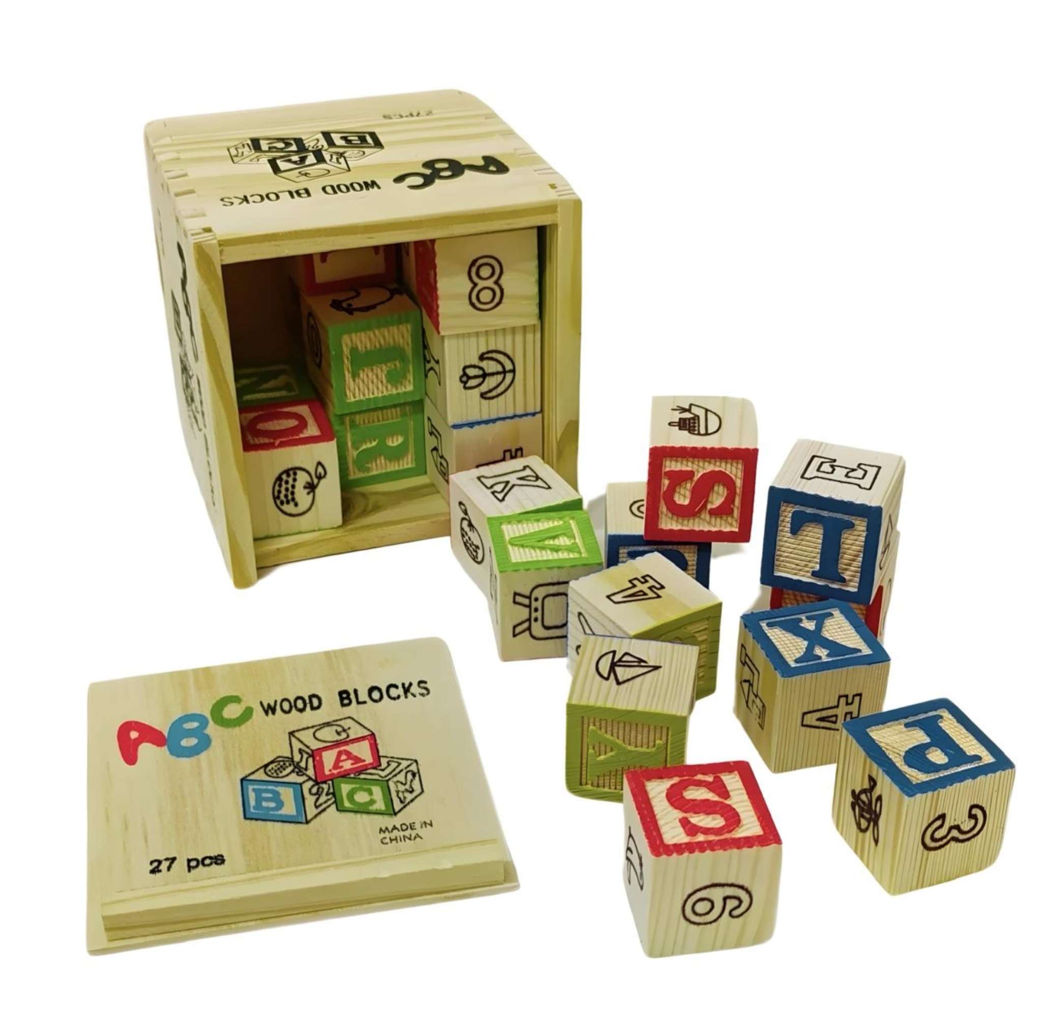 Doremi - Bloques De Madera Letras Abecedario