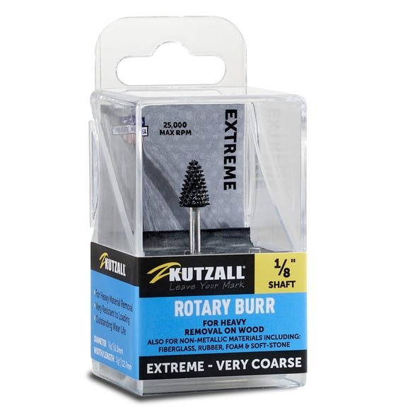 Fresa rotativa Kutzall Extreme Taper TX-14-EC para Dremel 1/8