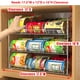 thumbnail image 3 of Organizador para guardar latas, artículos sencillos para el hogar, 3 niveles, cromado, 36 latas, 3 of 7