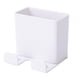 thumbnail image 5 of Cajas De Almacenamiento Para Mando A Distancia, Estante Autoadhesivo De Carga Con Enchufe Para El Hogar, Color Blanco, 5 of 5