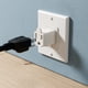 thumbnail image 4 of Adaptador de corriente Oviitech de 3 a 2 clavijas, 15 A, 125 V, paquete de 4, 4 of 5