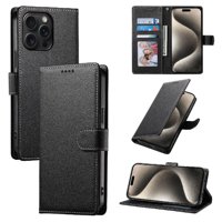 Foxdock - Funda Para Iphone 15 Pro Max– Cuero Premium, 3 Ranuras Para Tarjetas, Protección Contra Impactos