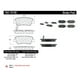 thumbnail image 2 of Pastillas Freno para auto Kia Soul 2009-2013 Trasero, 2 of 5