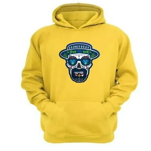 Genérico - Polerón Canguro Heinsenberg Amarillo Talla S Unisex