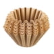 thumbnail image 1 of Filtro de café, filtro de canasta biodegradable marrón natural, uso en oficina en casa, flor de filtro de café, 1 of 7