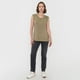 thumbnail image 4 of Polera Mujer Hombros Macramé Verde Corona, 4 of 5