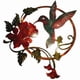 thumbnail image 1 of Decoración De Arte De Pared De Pájaro Redondo De Metal Silueta De Arte De Pared De Colibrí Para Su Patio Jardín Y Valla Decoración De Arte Silueta De Pared De Pájaro Colgante Interior Y, 1 of 3