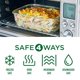 thumbnail image 5 of LocknLock - Set de 10 recipientes de vidrio transparente para almacenamiento de alimentos, 5 of 8