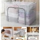 thumbnail image 2 of Caja Almacenamiento Para Ropa Transparente Soporte De Metal, 2 of 3