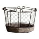 thumbnail image 2 of Cesta De Almacenamiento De Alambre Para Huevos, Comestibles Para Gabinete, Cocina, Encimera, Mesa De Comedor S, 2 of 5