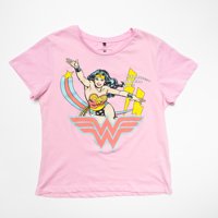 Polera Mujer You Dc Comics Wonder Woman Rosado