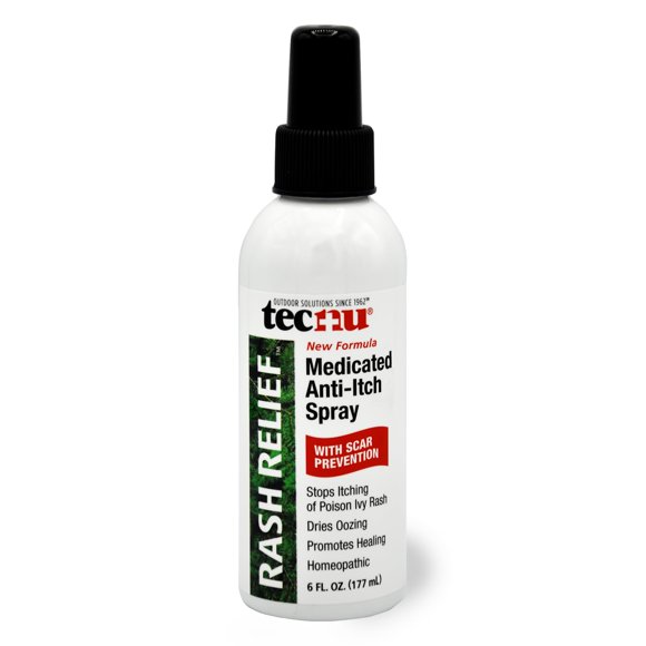 Spray antipicazón Tecnu Rash Relief 180 ml con prevención de cicatrices