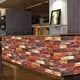 thumbnail image 1 of 1pc Self Adhesive 3D Brick Pattern Wallpaper, 33ft/10m, Waterproof Instant Sticker, 1 of 3