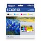 thumbnail image 1 of Cartuchos de tinta PRIGET LC401XL compatibles con Brother, paquete de 4, 1 of 6