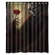 thumbnail image 1 of Cortina de ducha de El Fantasma de la Ópera, juego de cortinas de baño con ganchos, tamaño 60 x 72 pulgadas, 1 of 3