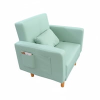 Global Latin Group - Poltrona Moderna Minimalista Comodidad Y Estilo Verde Claro