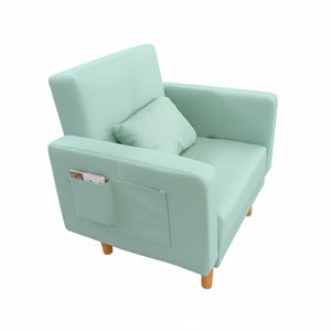 Global Latin Group - Poltrona Moderna Minimalista Comodidad Y Estilo Verde Claro