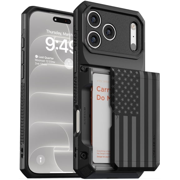 Funda VRS DESIGN iPhone 18 Pro Max Liberty Black