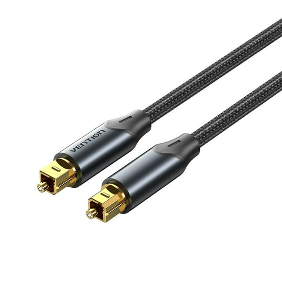 Cable de Fibra Optica Toslink s/PDIF 24K Gold -2M - Vention