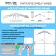 thumbnail image 3 of Estante para vaporizar prendas The Steamer Stand Deluxe, ajustable, 3 of 8