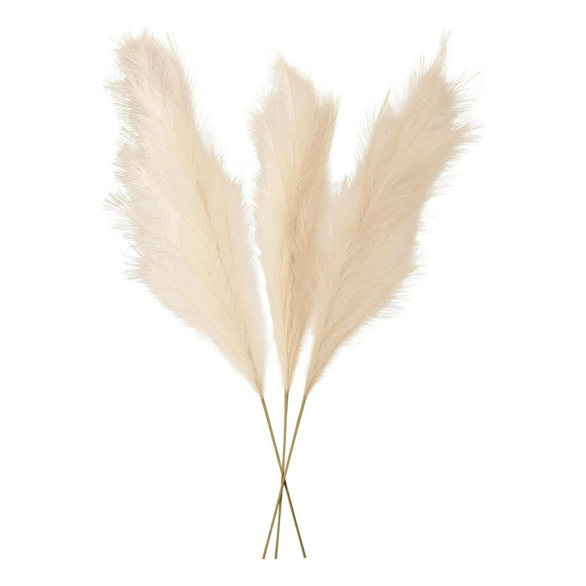 Genérico - Set 2 Tallos Artificiales Decoración Esponjosa Bohemia Jhn