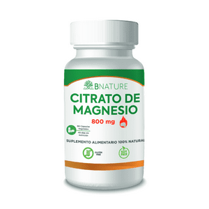 Citrato De Magnesio B Nature 800Mg (90 Cápsulas)