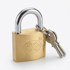 Genérica - Mini Candado Para Casillero Maleta Viajes Multiuso 25 Mm