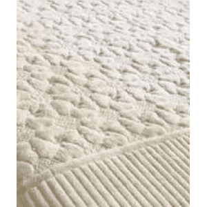 Genérico - Piecera Polar Tela Reversible 95X210 Cm Color Beige