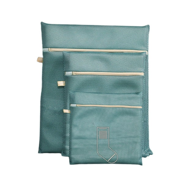 Bolsa de lavado Bolsas de lavado de lavandería de malla, organizador portátil, bolsa de almacenamiento de ropa Bolsa delicada Almacenamiento de viaje Estilo A