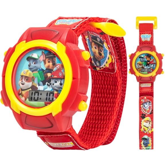 Reloj Accutime Paw Patrol Digital LCD con Correa de Velcro