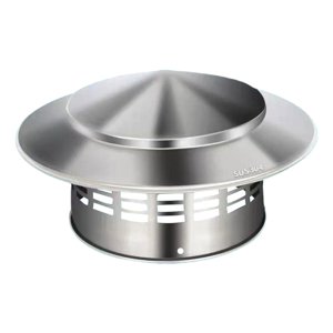 Magideal - Tapa De Lluvia Para Chimenea, Tapa De Ventilación De Techo, Tapa De Tubería, Cubierta De Ventilación A Prueba De Lluvia Para Casa, Fácil Instalación, M