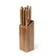 thumbnail image 2 of Set 5 Cuchillos Acero Inoxidable Madera Wheeler, 2 of 3