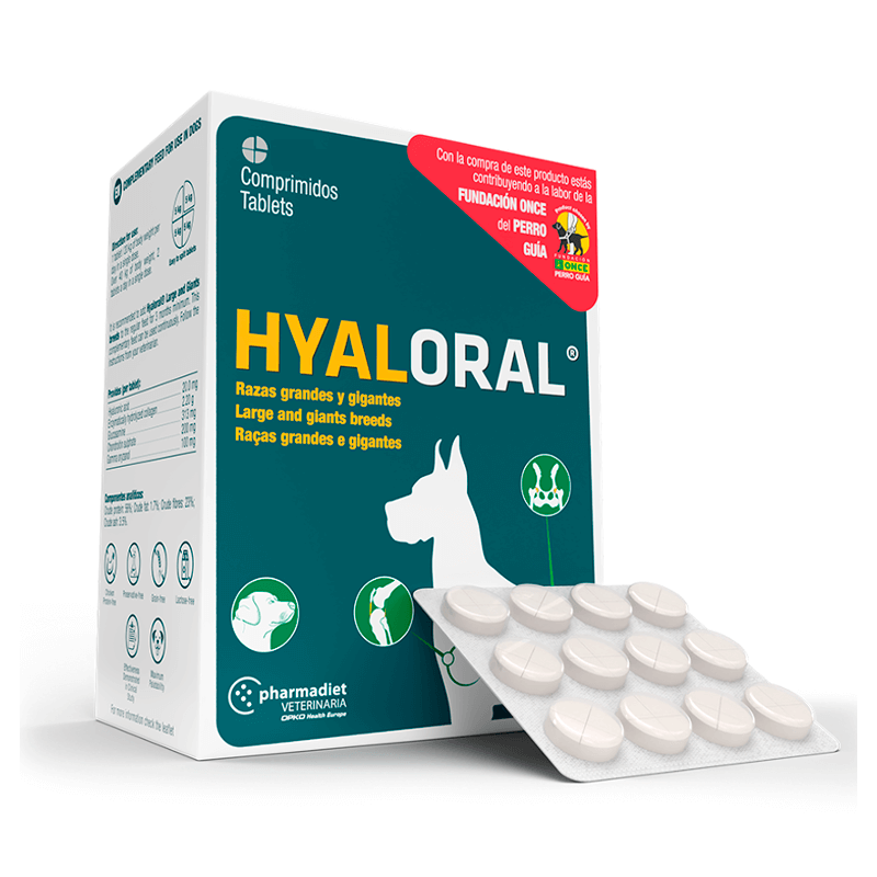 Hyaloral Razas Grandes Y Gigantes - Perro Adulto Grande Más De 20 Kg X 360 Unidades