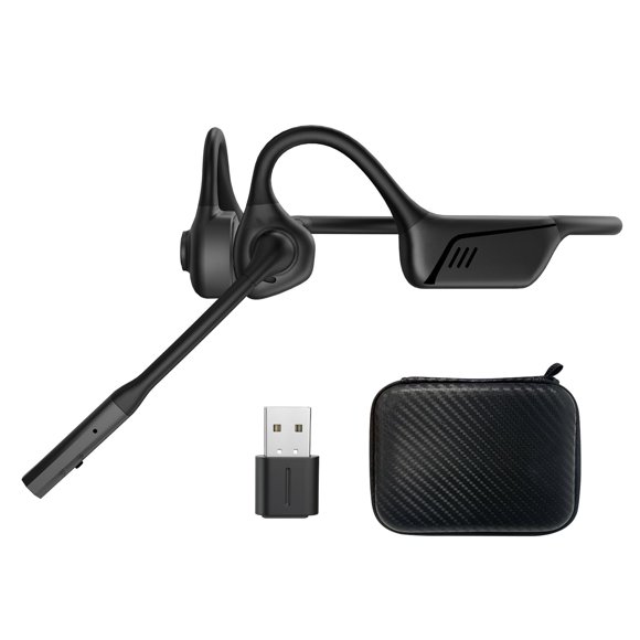 Auriculares de conducción ósea ZIOCOM Open Ear con micrófono aptX-LL para PS4/PS5