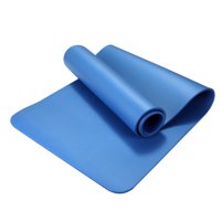 Genérico - Mat Alfombrilla Yoga Pilates Colchoneta De Ejercicio 8 Mm Azul