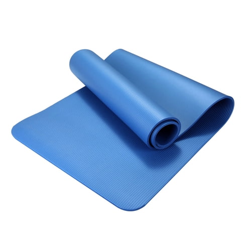 Genérico - Mat Alfombrilla Yoga Pilates Colchoneta De Ejercicio 8 Mm Azul