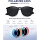 thumbnail image 3 of Anteojos de Sol WOWSUN Retro Redondos Polarizados 54 mm, 3 of 3