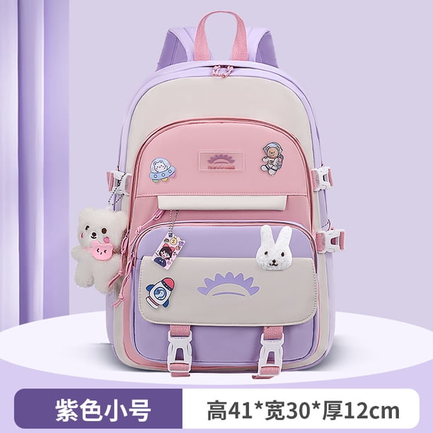 High School Girls Backpack Multi Pockets School Bags For Teenage Girls Japanese Kawaii Backpack Women Cute Book Bag Mochila