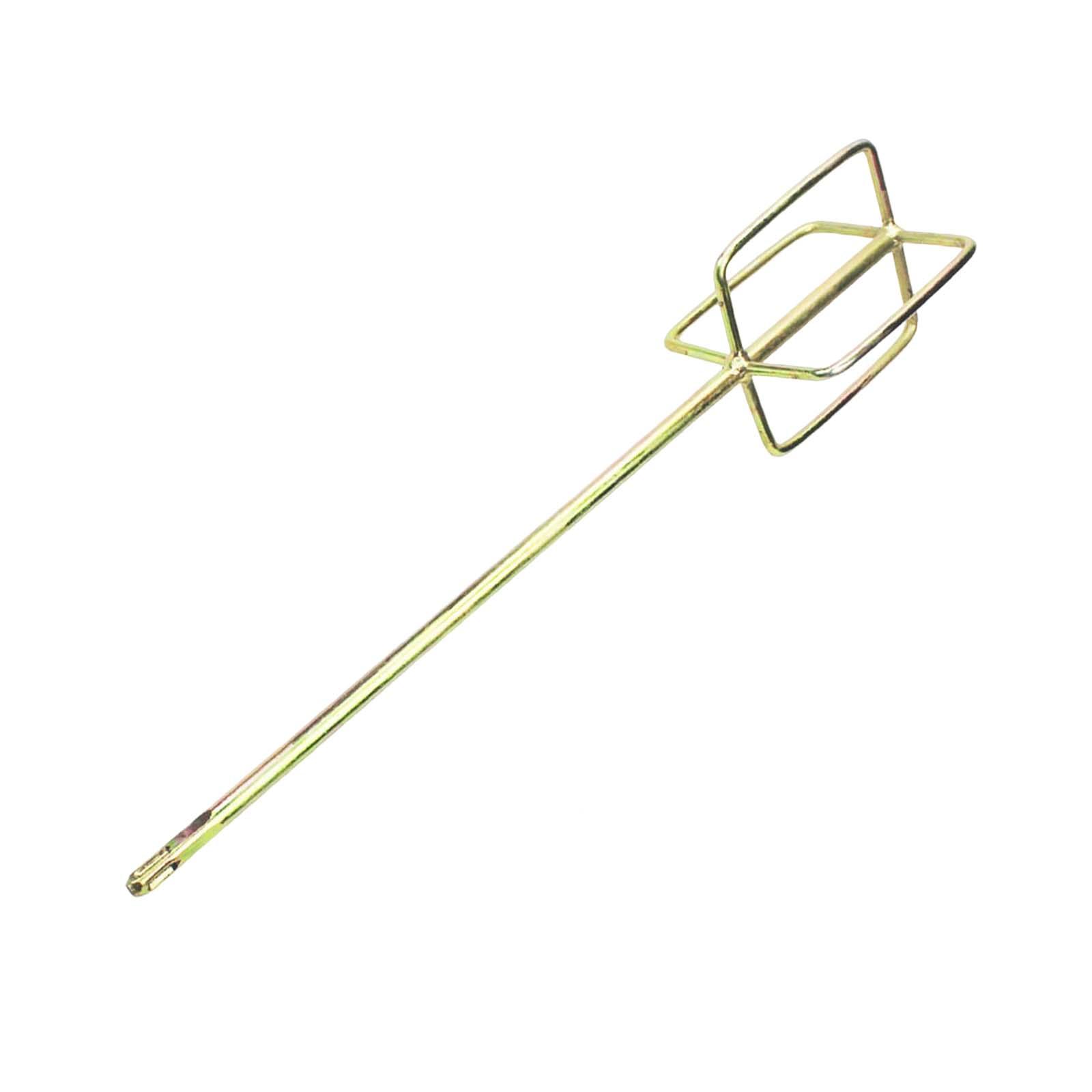 Magideal - Pintura De Mezcladora Eléctrica Barda De Mezcla Pinte Adjunto De Pintura Long Fácil Mezcla Mezclamiento Herramienta De Agitación Resistente Para Líqui Mango Cuadrado C