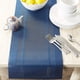 thumbnail image 4 of Camino de mesa DII tejido de PVC para interiores y exteriores, 14 x 72 cm, azul, 4 of 7
