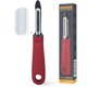 thumbnail image 1 of Pelador de Verduras Deiss PRO Giratorio Acero Inoxidable Rojo, 1 of 9